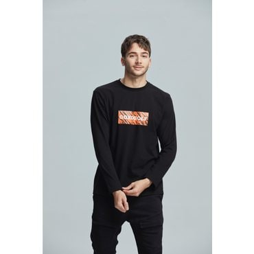 고엑스오 GOLF 라운드 긴팔 티셔츠(남성용)