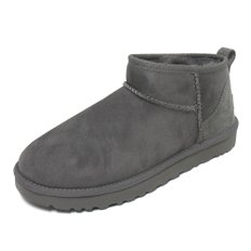 어그 UGG 클래식 울트라 미니 부츠 양털 스웨이드 방한 털신 그레이 1116109-GREY