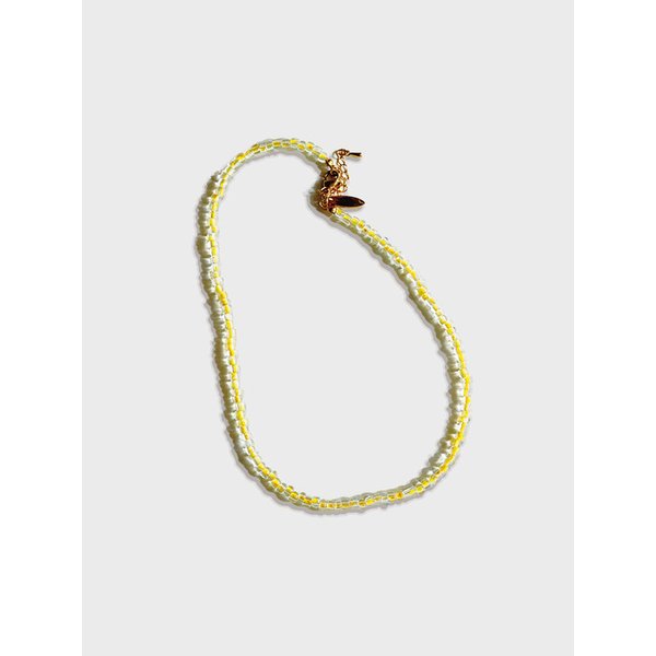 clear yellow necklace