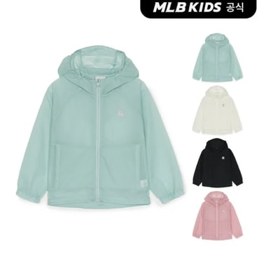 MLB키즈 (백화점공식) (공식) 25SS 베이직 아웃도어 초경량 바람막이 (4color) 7AWJB0153