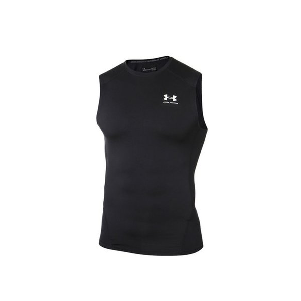 남성 히트기어 슬리브리스 베이스레이어 블랙 1361522-001