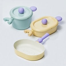 베터핑거 시그니처 3종 세트 (전골 오벌 냄비 24cm+그릴팬24cm+양수18cm)