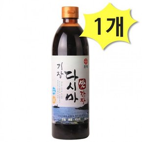기장 간장류 다시마 맛간장 900ml X 1개 조림볶음용 간장 오복식품
