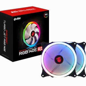 엠지솔루션 이엠텍 REDBIT TURBO JET FAN 140E R2 (2PACK/Controller)