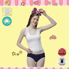 해피래빗 여주니어 위생 팬티 3매입 YWDSN 701_P359764157