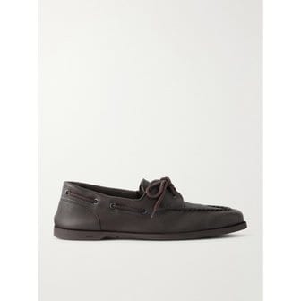 존롭 포일 풀그레인 가죽 보트 슈즈 46376663163016920