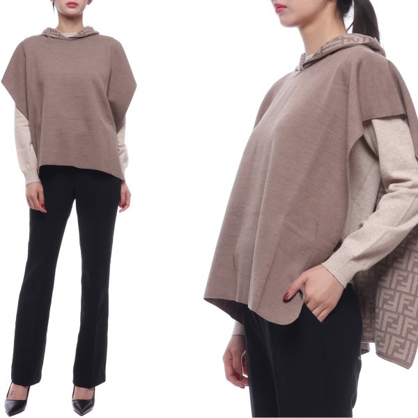 [부산점] 24FW 여성 울 판초 (FXX781 AOJ8 F0QD3 24F)