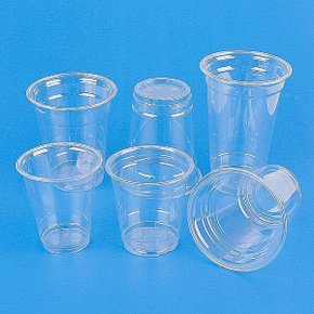 투명컵 12온스 92mm 50개/투명컵뚜껑 돔형 92mm 50입