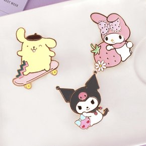 캐릭터 전신 캐스팅 슈즈참 파츠 신발꾸미기 쿠로미 마이멜로디 폼폼푸린
