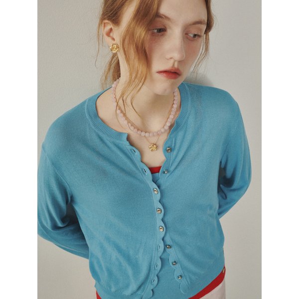 Signature Wave Linen Cardigan_BLUE(315307)