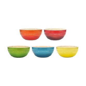  [BIZ][LE CREUSET] 르크루제 레인보우 스프볼 5P SET