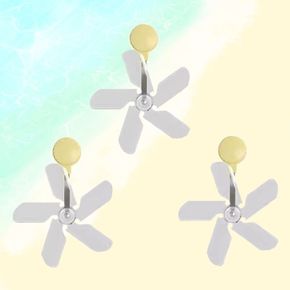 에어컨 공기순환팬 무동력 바람개비 부착형 날개