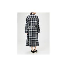 노랠리 캐주얼 드레스 Check Long One-piece NAVY F 221550002 92 F2215500029200