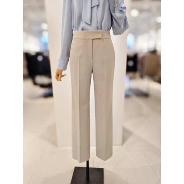 [파주점] [더아이잗컬렉션]퍼멀 히든 버튼 슬림핏 팬츠 CS2B0SL012