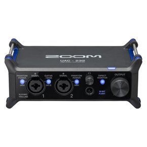 ZOOM 줌 USB 오디오 인터페이스 2인2아웃 32bit 플로트 입력 대응 2023년 발매 UAC-232