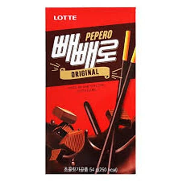 스낵 롯데 오리지날초코빼빼로54g