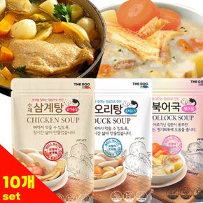 강아지 삼계탕 오리탕 보양식 150g x 10개 강아지 원기회복 보양식