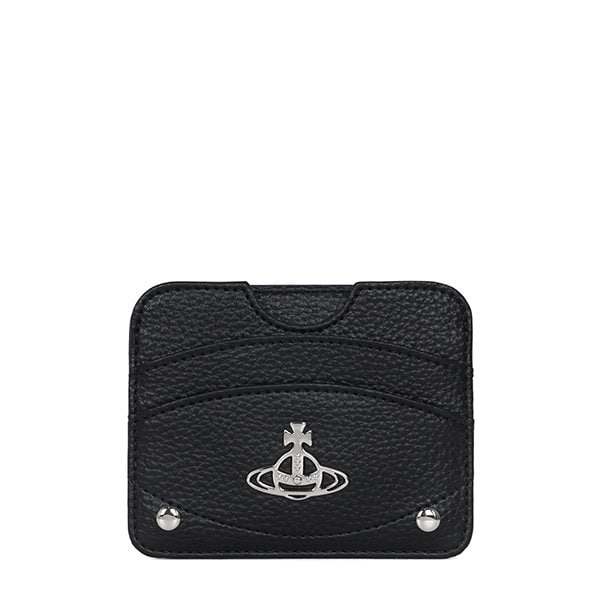 [부산점] 25FW 블랙 ORB 하프문 플랫 카드지갑 54030003U S000D N403