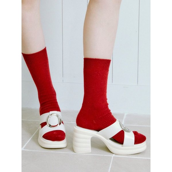 Cavon Circle 플랫폼 샌들 8cm -VS9040 (2color)