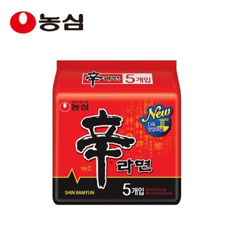 시리즈몰 농심 신라면 120g x 5개입 라면 멀티팩