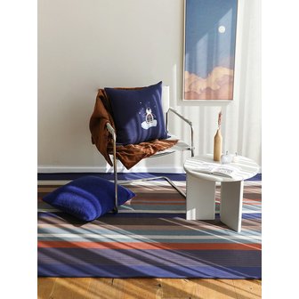 오리고 카페트 오가닉코튼 인디안블루로빈 (S/L)