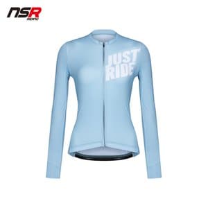 NSR 클럽 저스트라이드 2 긴팔 저지 여성 CLUB JUST RIDE 2 LS JERSEY WOMEN 자전거용 긴팔 져지