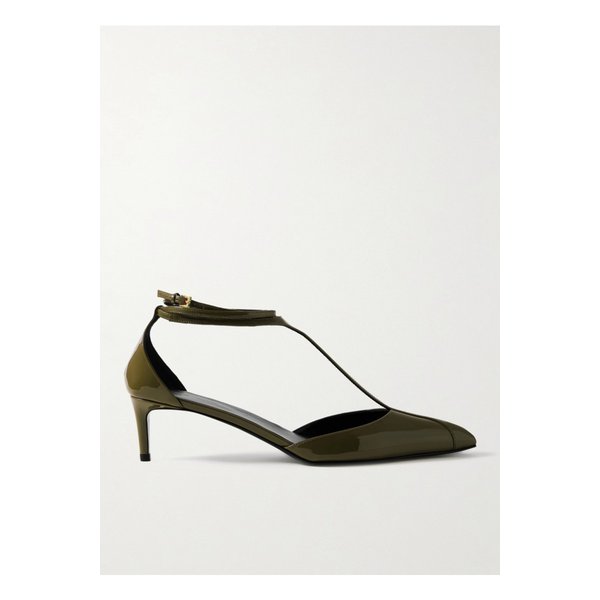 케이트 미아 페이턴트 가죽 펌프스 밀리터리 그린 1647597358818249