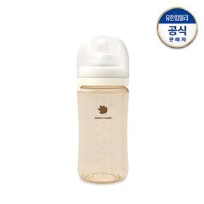 베베그로우 PPSU 젖병 크림 280ml (젖꼭지 M size)