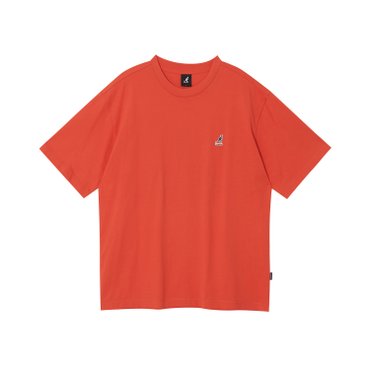 캉골 모노그램 반팔 티셔츠 2774 오렌지 (KRECST27740)