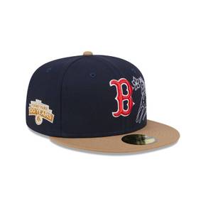 보스턴 레드삭스 Western 카키 59FIFTY 5950 Fitted Hat 8954994