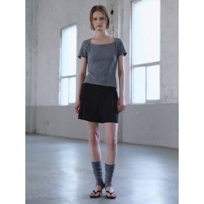 Tuck Point Short Pants  Black (KE6321M055)