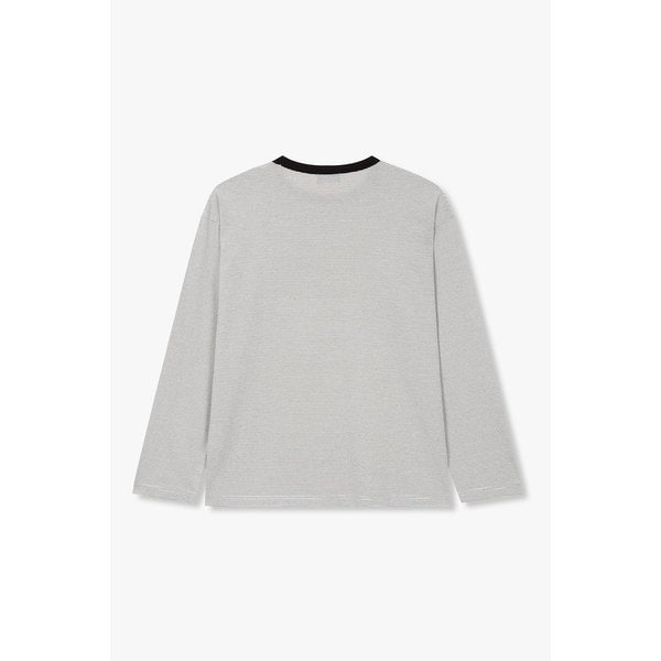 [MEN] 핀스트라이프 롱슬리브 티셔츠 91M6122123001