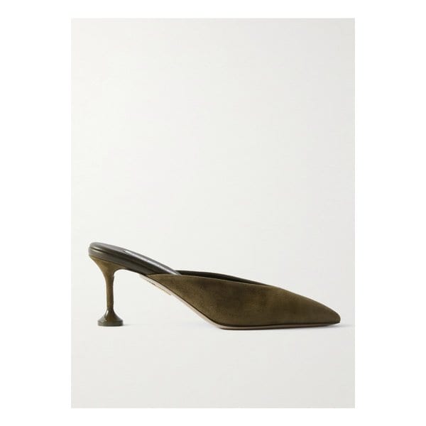 비주 스웨이드 뮬 85mm 밀리터리 그린 46376663162863944