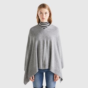 Drape Knit cape_1235DU00T82P