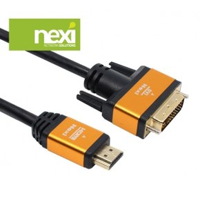 NX743 HDMI2.0 to DVI 듀얼 케이블 10m(NX-HD20DVI-100)