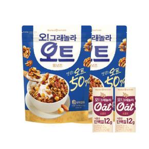 오리온 오그래놀라 오트 통넛츠 360g x2개