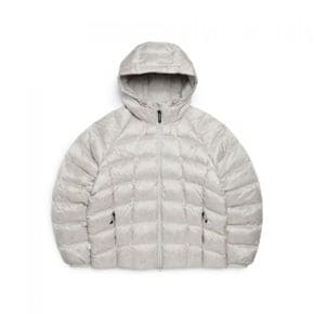 PERTEX 후드 중경량 다운 자켓 - KHAKI GREY Z264UDW060273 509957