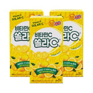 W 쏠라C정 레몬맛 80정 1박스x3개