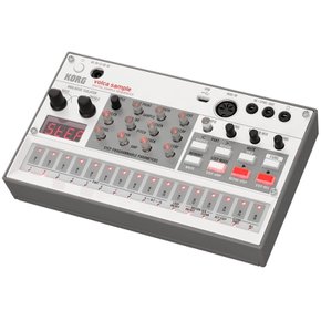 KORG volca sample2 디지털 샘플러 신디사이저 구동 스피커 내장 헤드폰 사용 가능 어디서나