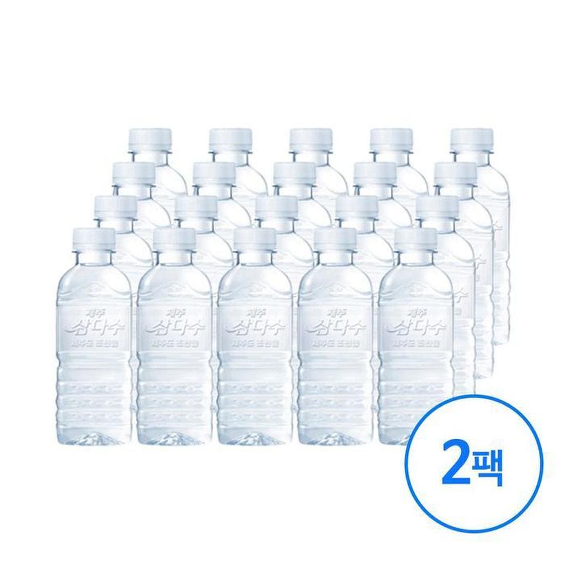 [에뚜알레브] 제주 삼다수 무라벨 330ml 40병(1)