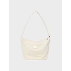 GLOSSY WAVE CROSS BAG [IVORY]