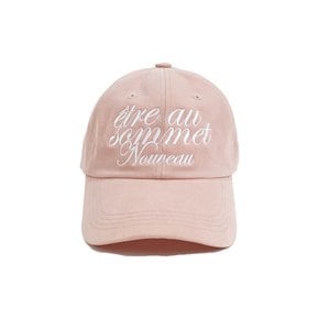 romantic logo ballcap_Baby Pink_24ss