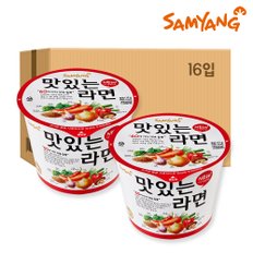 맛있는라면 큰컵 112g x 16입