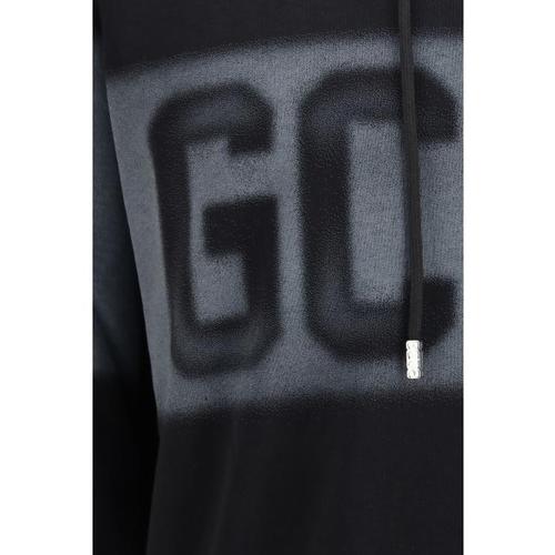 지씨디에스 후드 티셔츠 C2MWQE233F034 999I BLACK