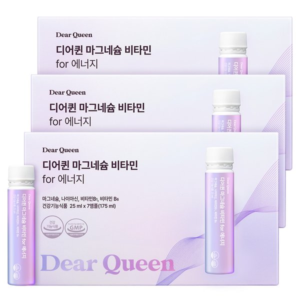 디어퀸 마그네슘 비타민 for 에너지 7병x3박스/3주