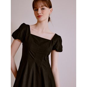 [리퍼브] Juicy square dress (black)