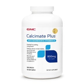 GNC2개X  지앤씨  지앤씨  칼시메이트  플러스  마그네슘&비타민D  800mg  500정