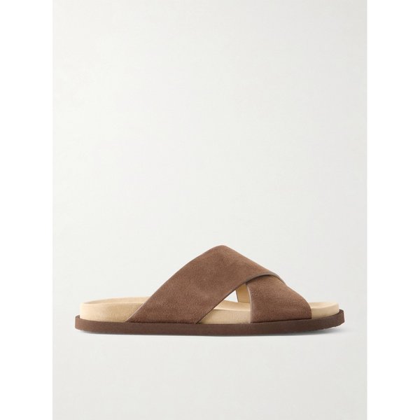 브루넬로쿠치넬리 스웨이드 슬라이드 46376663163009948