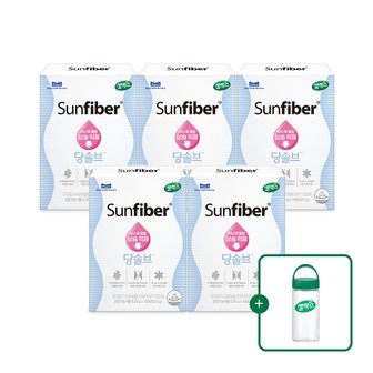 셀렉스 [본사직영] 썬화이버 당솔브(혈당케어) 스틱 6.25g x 50포(총 5박스) [50일분] (+텀블러 증정)