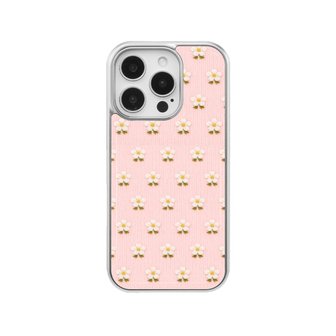 민트모먼트 [갤럭시S26입고]Petite Floral peach iphone galaxy case [+magsafe]
